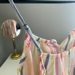 Old navy colorful striped blouse